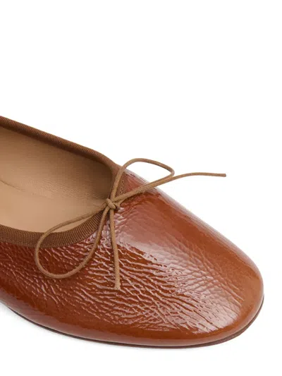 Mansur Gavriel Dream Ballet Flats In Brown