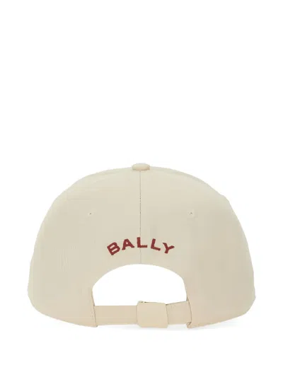 Bally Men's Baseball Hat With Logo In Neutral
