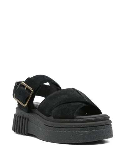 Clarks 50mm Evamar Buckle-fastening Platform Sandals