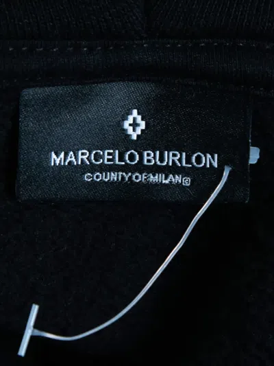 Pre-owned Marcelo Burlon County Of Milan 2024 Logo-print Hoodie