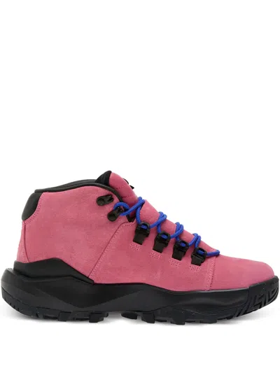 Nike Cygnal Lace-up Suede Hi-top Sneakers In Pink