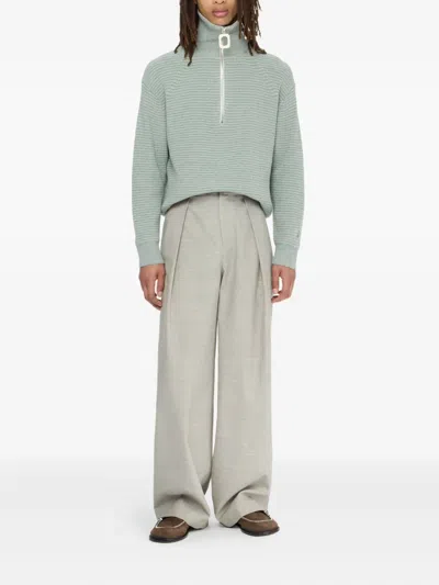 Jw Anderson Tailored Trousers Clay Melange In Gray