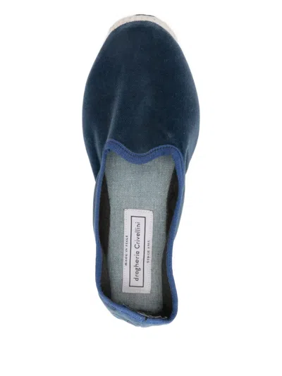 Drogheria Crivellini Classic Velvet Flat Loafers