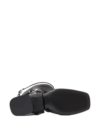 Morsica Olimpia Buckle-strap Leather Knee-high Boots