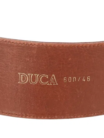 Pre-owned Vintage Buckle Belt In Brown