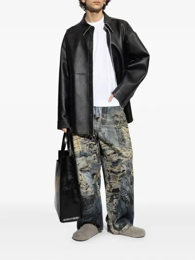 Comme Des Garçons Homme Deux Asymmetrical Hem T-shirt In White