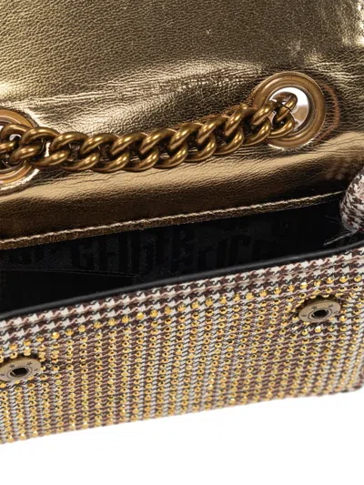 Kurt Geiger Micro Kensington Crystal-embellished Chain Bag