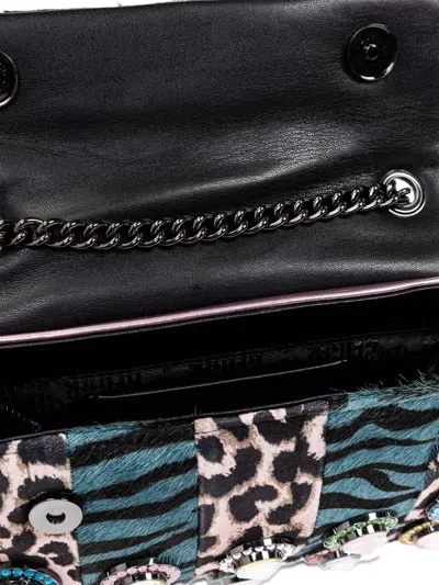 Kurt Geiger Miedum Kensington Leopard-print Shoulder Bag