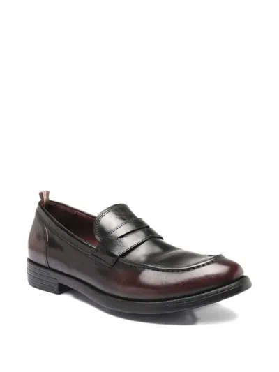 Officine Creative Penny Leather Loafers