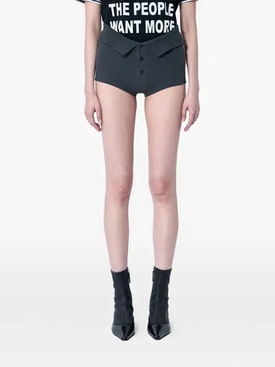 Sia Arnika Button-fastening Panelled Shorts