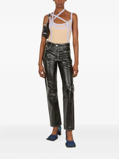 Ninamounah Asymmetric Panelled Top In Neutral