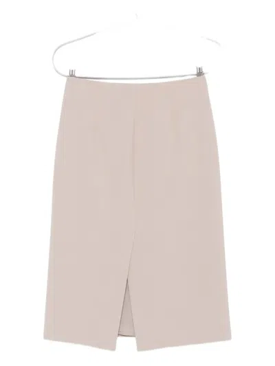 Peserico Straight Skirt In Pink