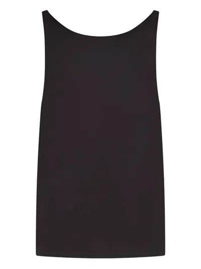 Hearth Else V-neck Silk Tank Top