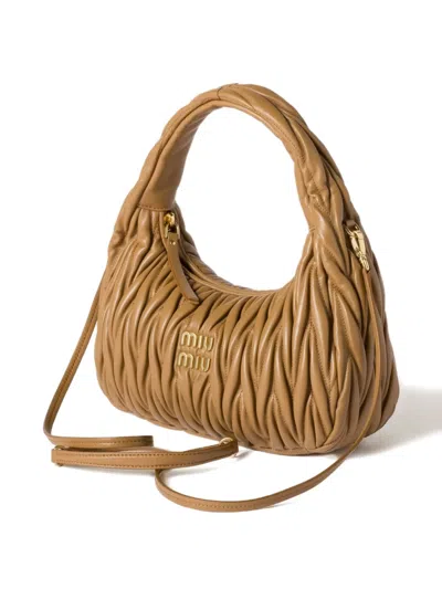 Miu Miu Wander Matelassé Shoulder Bag