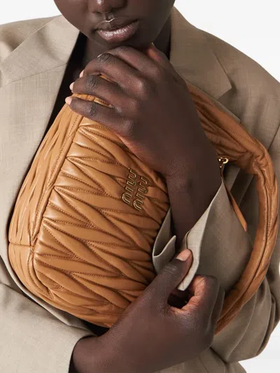 Miu Miu Wander Matelassé Shoulder Bag