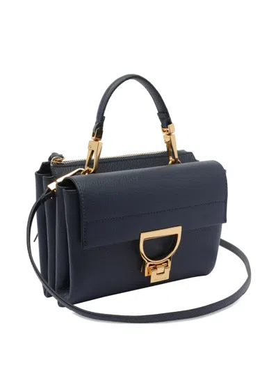 Coccinelle Small Arlettis Handbag In Blue