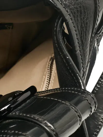 Pre-owned Burberry 2000 Checkered Shoulder Bag In Neutral