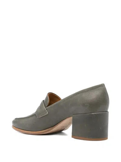 Sturlini Firenze 55mm Block-heel Penny-slot Loafers