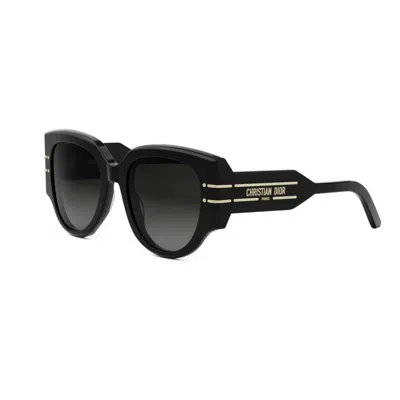 Dior Full Frame Sunglasses In Black