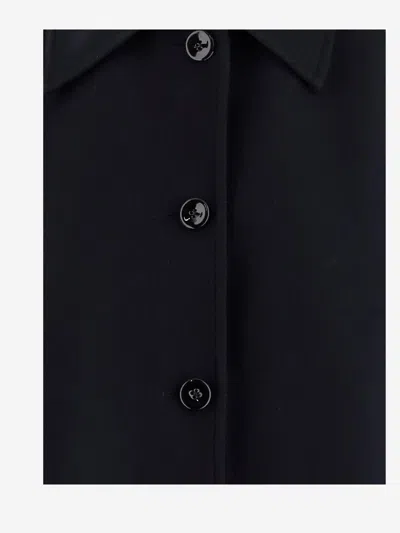 Jil Sander Wool Jacket In Blue