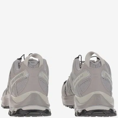 Salomon Silver Mesh And Synthetic Leather Xa Pro 3d Sneakers