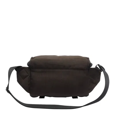 Tod's Leather And Fabric Crossbody Bag