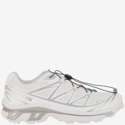 【送料&関税込】Salomon xt-6 S/lab White Sneakers With Draws Salomon 'xt-6 S/lab' White Sneakers With Drawstring In White