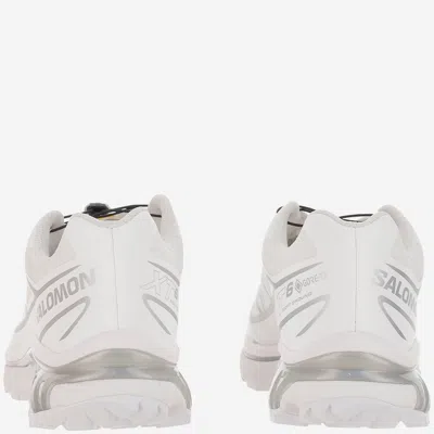 Salomon 'xt-6 S/lab' White Sneakers With Drawstring In White