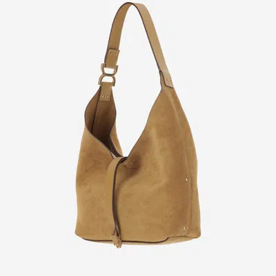 Chloé Marcie Small Suede Leather Hobo Bag