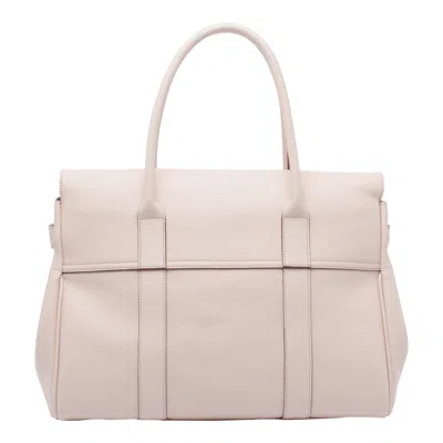 Mulberry Bayswater Turn-lock Handbag In Neutral