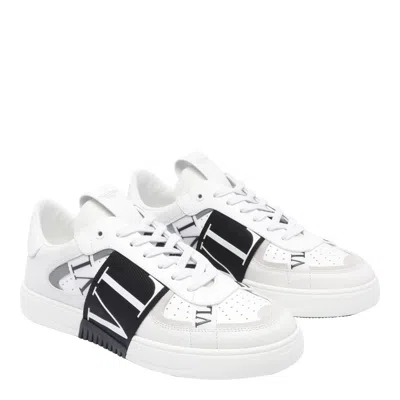 Valentino White Vl7n Sneakers