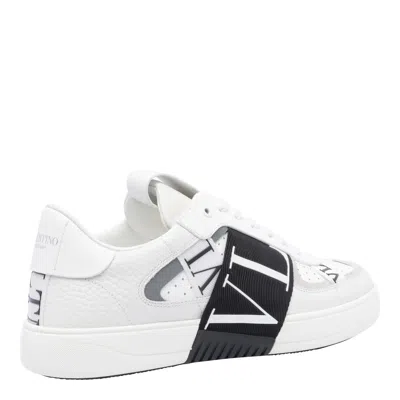 Valentino White Vl7n Sneakers
