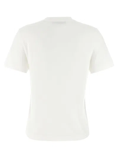 Jacquemus Le T-shirt Gros-grain Mc T-shirt In White