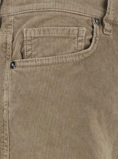 Pt Torino Cindy Soft Stretch Corduroy In Brown