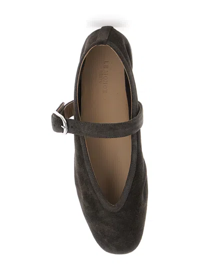 Le Monde Beryl Stella Denim Mary Jane Ballerina Flats In Blue