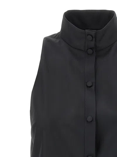 Giovanni Bedin Black Sleeveless Dress In Black