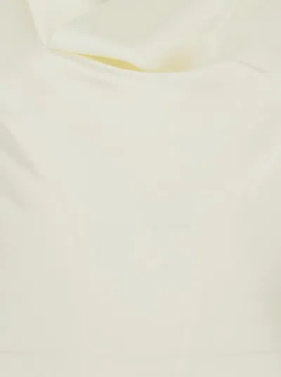 Rotate Birger Christensen Maxi Slip Dress In Neutral