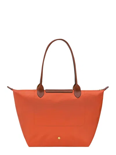 Longchamp Original Foldover Flap Tote Bag Top Handle