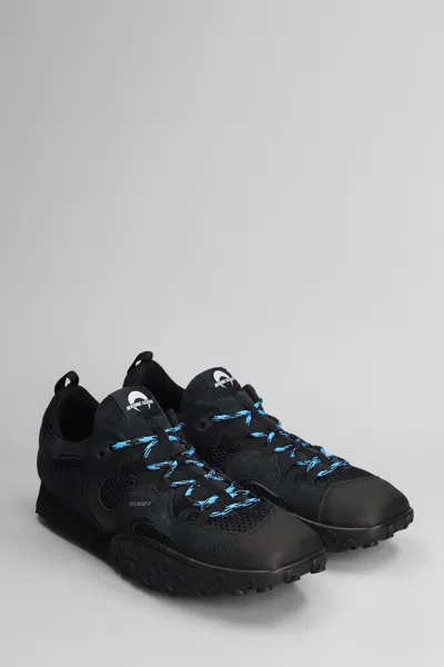 Marine Serre Ms Rise Tkyo Sneakers In Black Suede