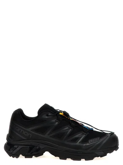 Salomon Xt-wings 2 Adv Mesh And Rubber Running Shoes In Black
