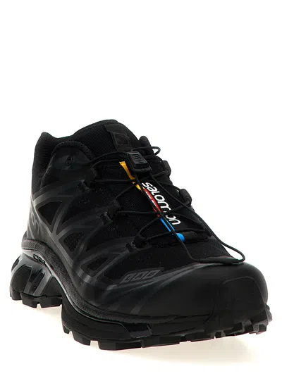 Salomon Xt-wings 2 Adv Mesh And Rubber Running Shoes In Black