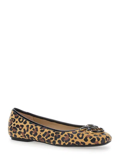 Pinko Leopard-print Ballerina Flats