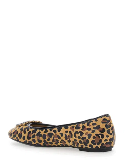 Pinko Leopard-print Ballerina Flats