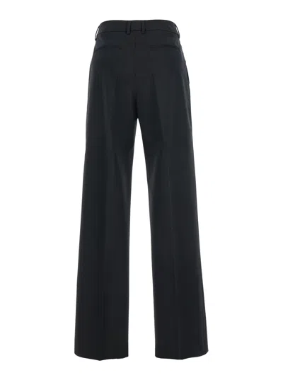 Pt Torino Lola Fine Cavallery Stretch Twill In Black