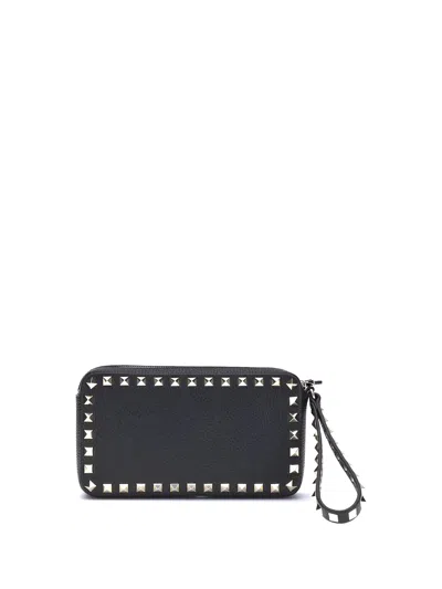 Valentino Pochette Rockstud Vitello Stampa Alc