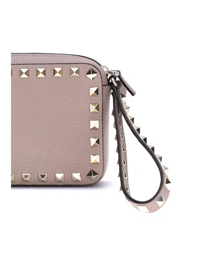 Valentino Pochette Rockstud Vitello Stampa Alc