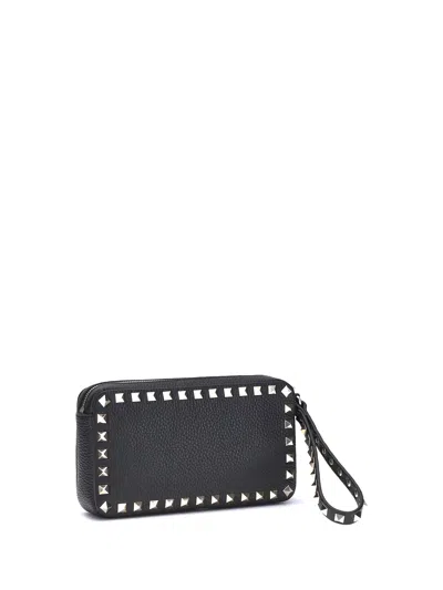 Valentino Pochette Rockstud Vitello Stampa Alc