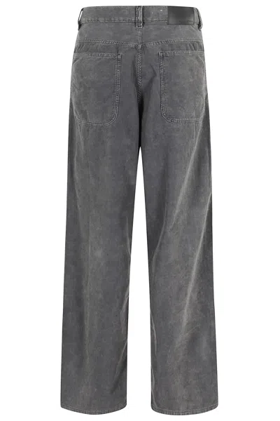 Sunflower Organic-cotton Jeans In Gray