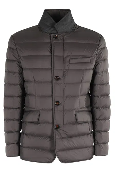 Moorer Zayn Quilted Button-fastening Jacket