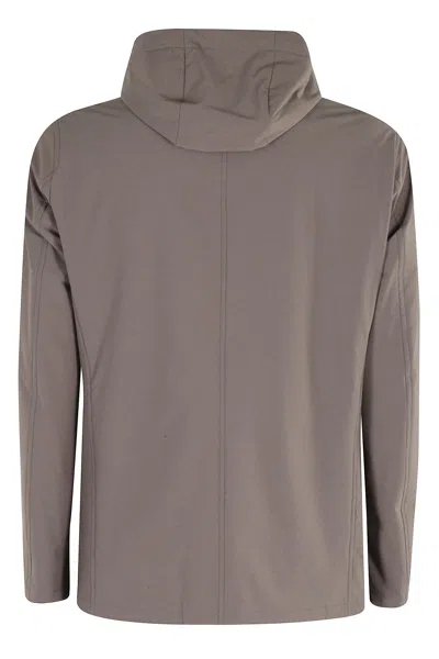 Herno Dark Dove Gray Jacket In Gray